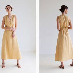 Linen Handmade Studio Dress